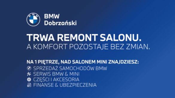 Dealer_Dobrzanski_Rozpoczęliśmy remont salonu, a komfort pozostawiamy bez zmian!