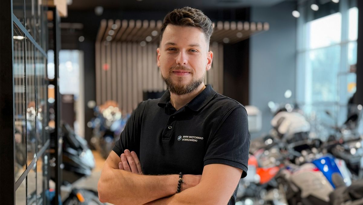 Dominik Skowron Specjalista ds. Sprzedaży Motocykli oraz akcesoriów motocyklisty